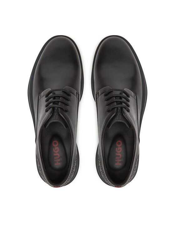 HUGO Īsi apavi HUGO Lenner 50548553 Melns