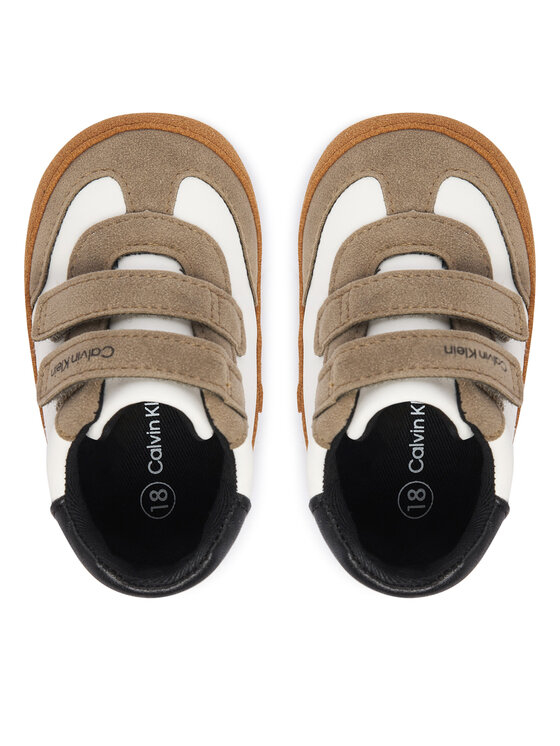 Calvin Klein Babacipők Calvin Klein V0B9-83438-1976 Bézs