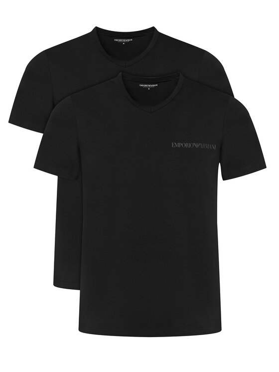 Emporio Armani Underwear Emporio Armani Underwear Conjunto de camisetas EM000392 AF10779 MC108 Negro Regular Fit