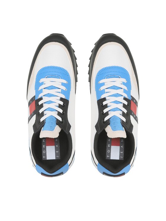 Tommy Jeans Laisvalaikio batai Tommy Jeans Track Cleat EM0EM01083 Balta