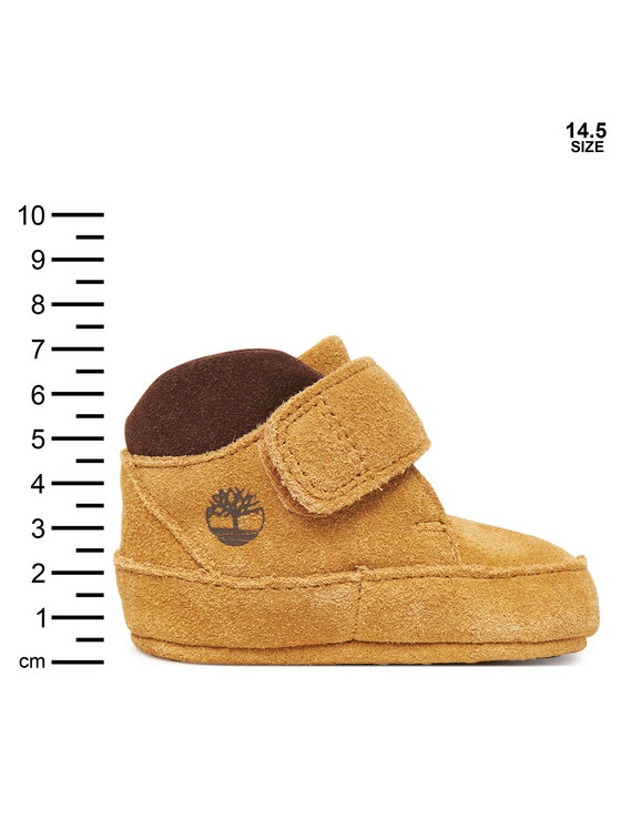Timberland Capáčky Timberland Crib Bootie TB0A6H8GEZ01 Hnedá