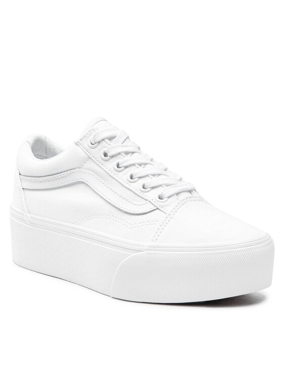 Vans Tenisówki Vans Old Skool Stacked VN0A7Q5MW001 Biały
