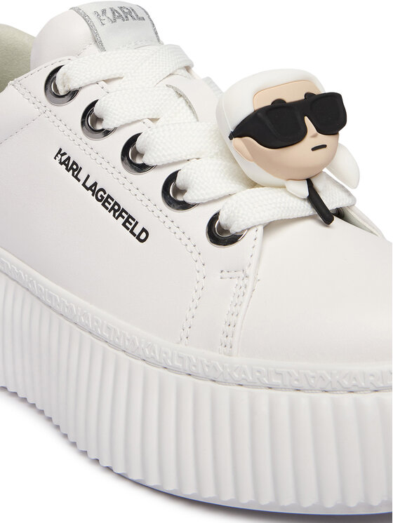 KARL LAGERFELD Снікерcи KARL LAGERFELD Kreeper Lo KL42336T Білий