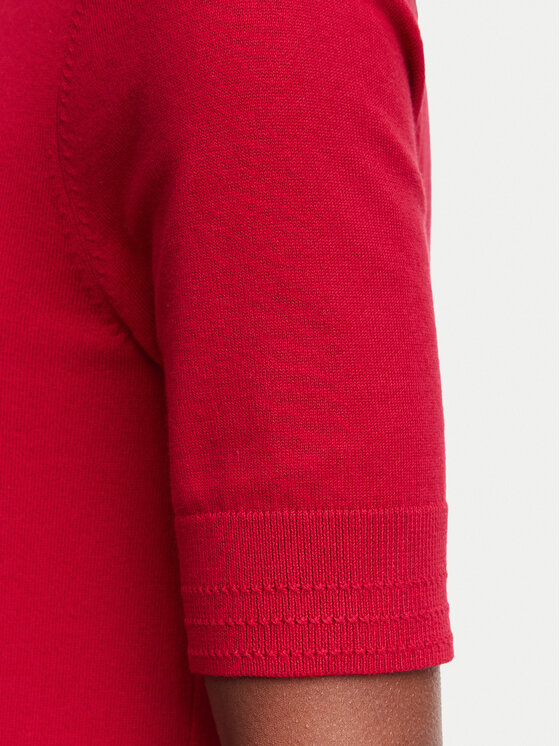 Tommy Hilfiger Tommy Hilfiger Camiseta WW0WW49705 Rojo Slim Fit