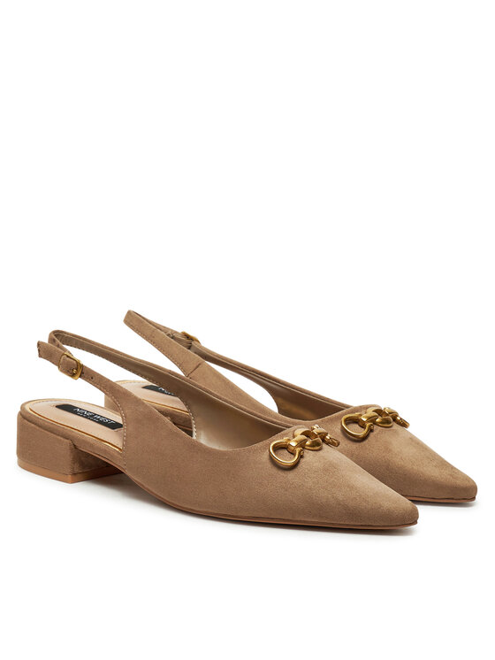 Nine West Czółenka Nine West WFA2991-1 Beżowy