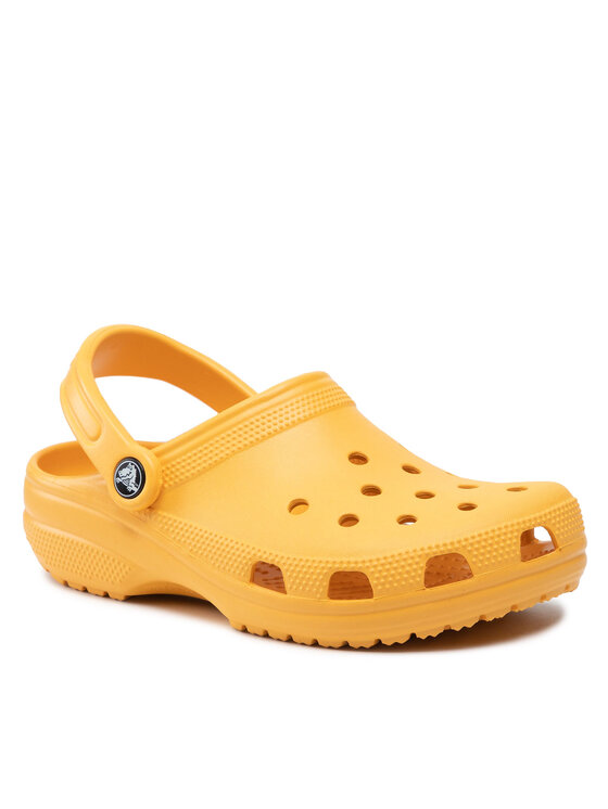 Crocs Şlapi Crocs Classic 10001 Portocaliu