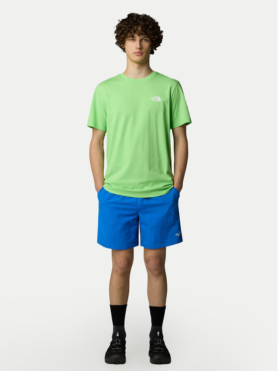 The North Face The North Face Camiseta SS Simple Dome NF0A87NG Verde Regular Fit