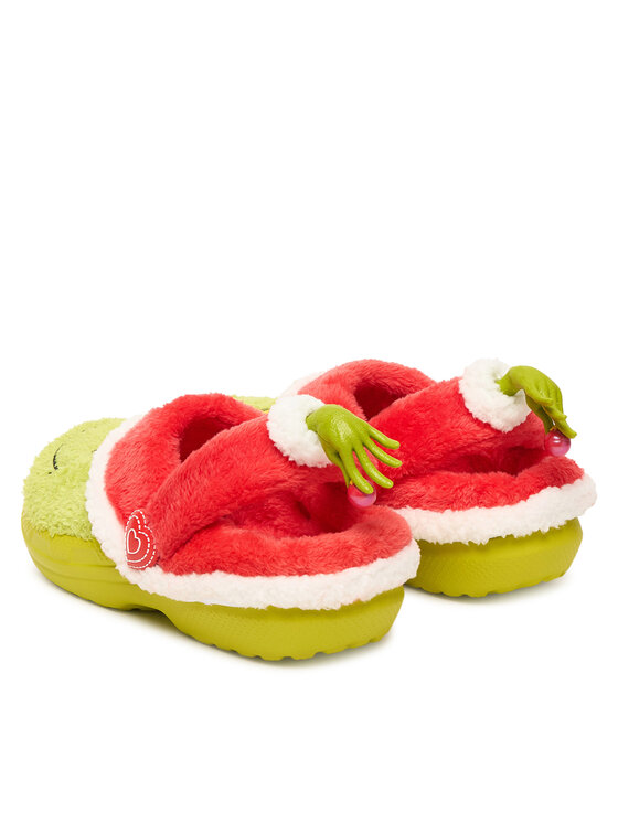 Crocs Šľapky Crocs Classic Lined Clog 211688 Zelená