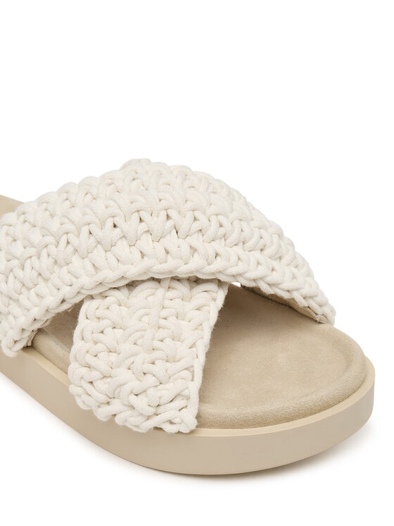 Inuikii Шльопанці Inuikii Woven 1004.003.0062 Білий