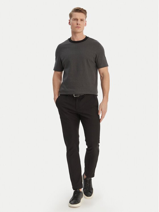 BOSS BOSS Camiseta H-Thompson 102 50555163 Negro Regular Fit