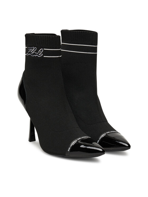 KARL LAGERFELD Ботильйони KARL LAGERFELD Pandara KL31357 Чорний