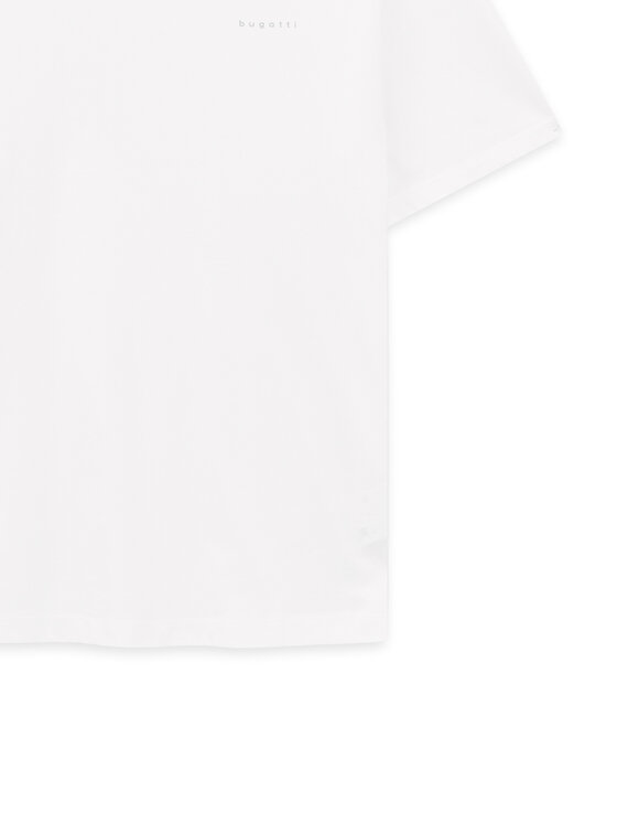 Bugatti Bugatti T-shirt 8350-95040 Bianco Slim Fit