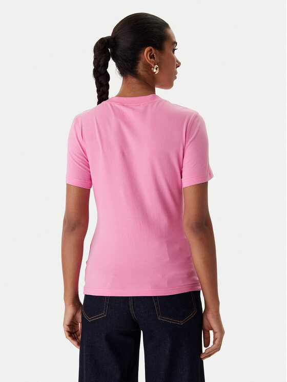 Versace Jeans Couture Versace Jeans Couture Camiseta 80HAHT02 CJ03T Rosa Slim Fit
