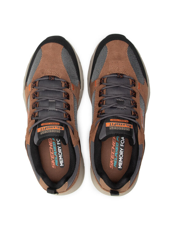 Skechers Трекінгові черевики Skechers Oak Canyon 51893/BRBK Коричневий
