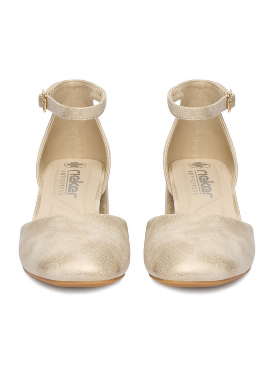 Rieker Salonarji Rieker 44762-91 Zlata
