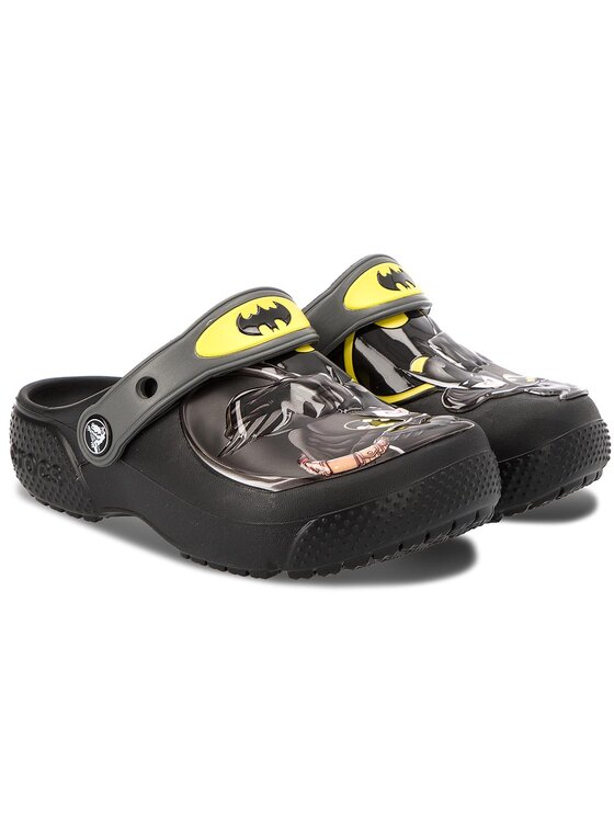 Crocs Шльопанці Crocs Fl Batman Clog K 205020 Чорний