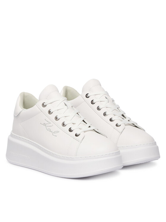 KARL LAGERFELD Снікерcи KARL LAGERFELD Anakapri KL63518A Білий