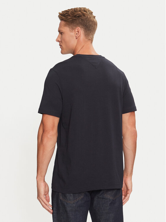 Tommy Hilfiger Tommy Hilfiger Marškinėliai MW0MW36498 Tamsiai mėlyna Regular Fit