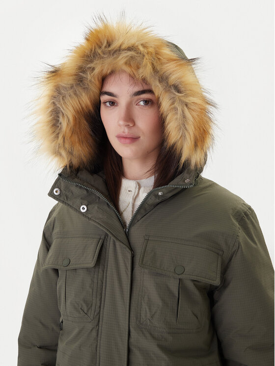 Hunter Hunter Parka Glyder HARW0014252 Zelena Regular Fit