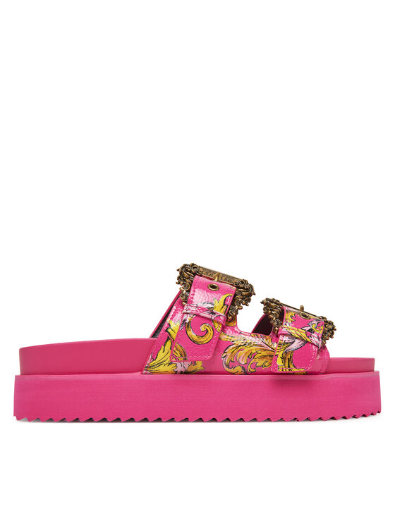 Versace Jeans Couture Шльопанці Versace Jeans Couture 78VA3SM1 Рожевий
