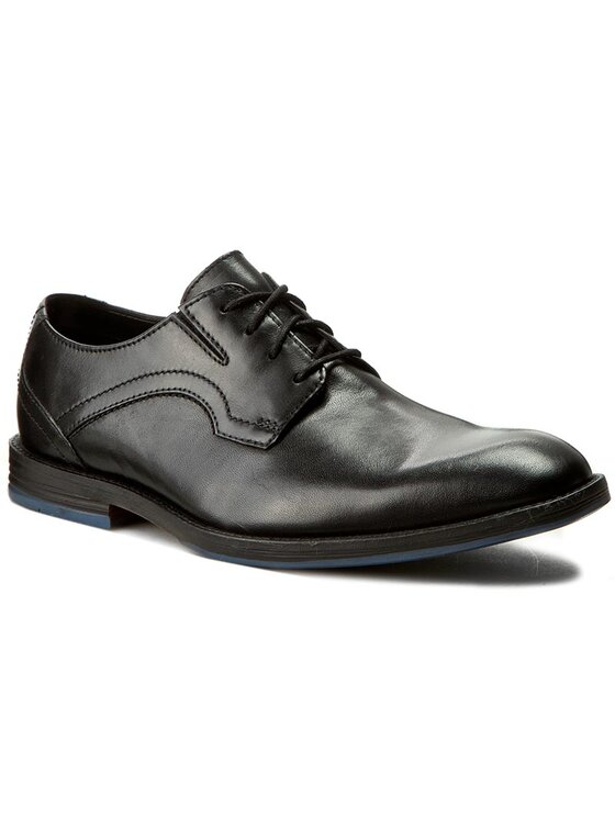 Clarks Īsi apavi Clarks Prangley Walk 261232547 Melns