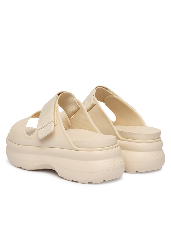 Crocs Шльопанці Crocs Soho Two Strap Sandal 212861 Бежевий