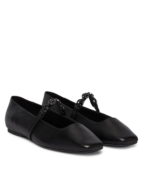 KARL LAGERFELD Балетки KARL LAGERFELD Konnie KL40196 Чорний