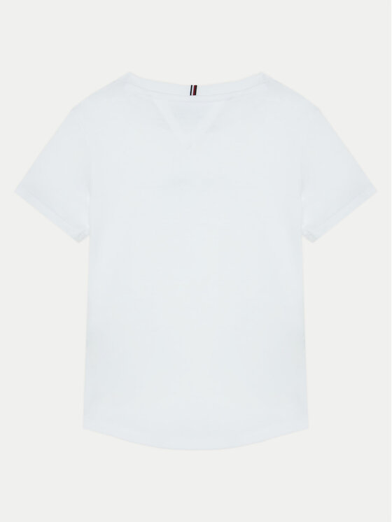 Tommy Hilfiger Tommy Hilfiger Marškinėliai KG0KG08298 S Balta Regular Fit