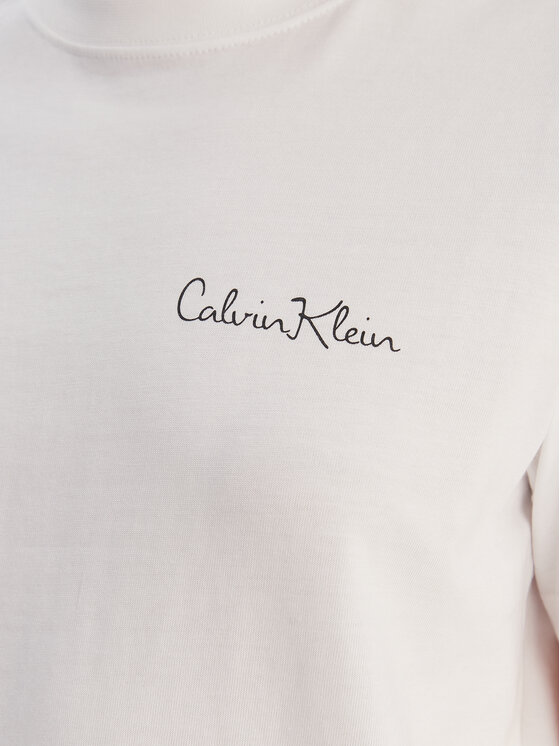 Calvin Klein Calvin Klein Camiseta Calvin Klein-Lv047E809G Yaa LV047E809G Blanco Classic Fit