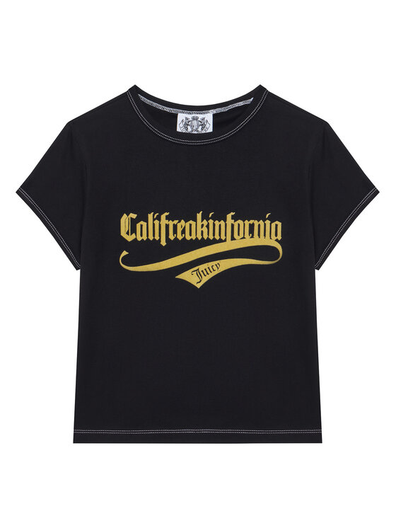 Juicy Couture Juicy Couture Camiseta JCNCT225460 Negro Regular Fit