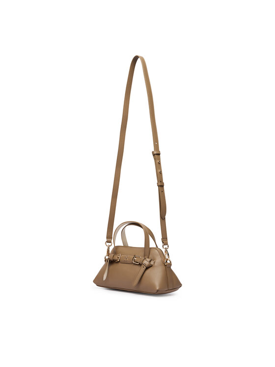Tommy Hilfiger Borsetta Tommy Hilfiger Th Buckle Mini AW0AW19034 Beige