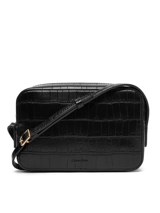 Calvin Klein Geantă Calvin Klein Ck Croc Camera Bag LV04F3285G Negru
