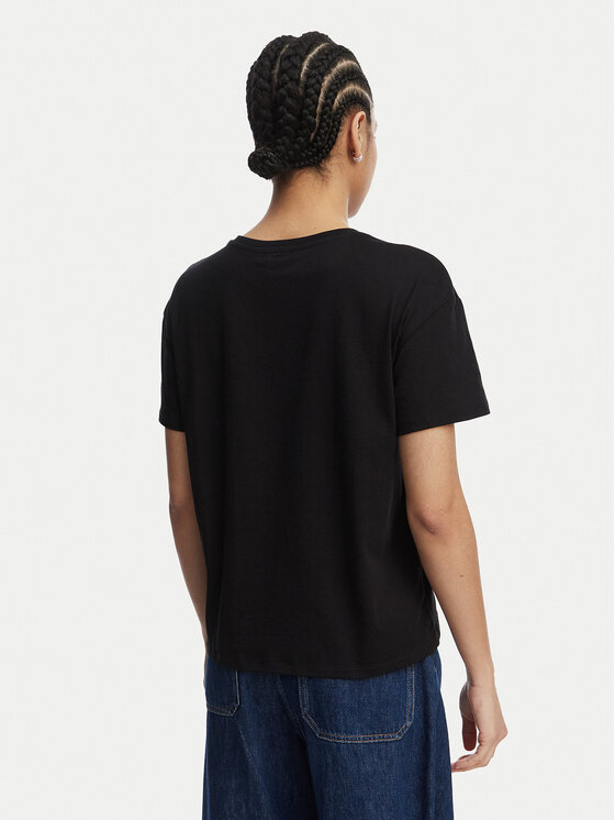 Liu Jo Liu Jo Camiseta WA6238 JS923 Negro Regular Fit