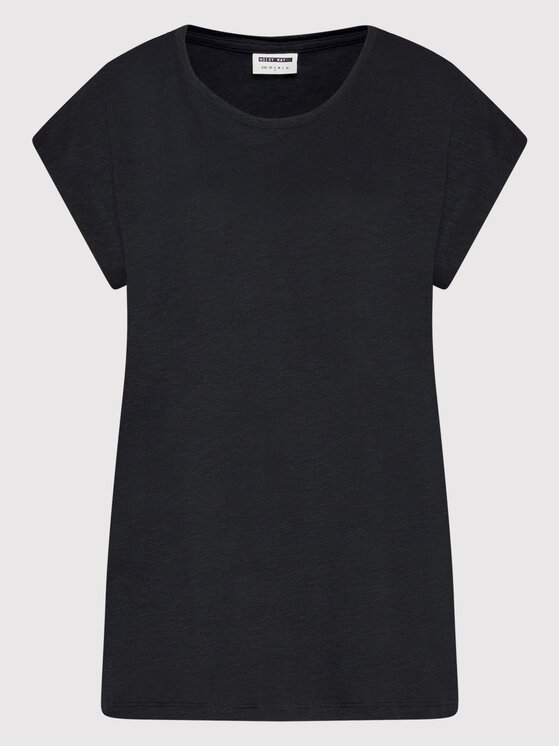 Noisy May Noisy May Футболка Mathilde 27002573 Чорний Oversize