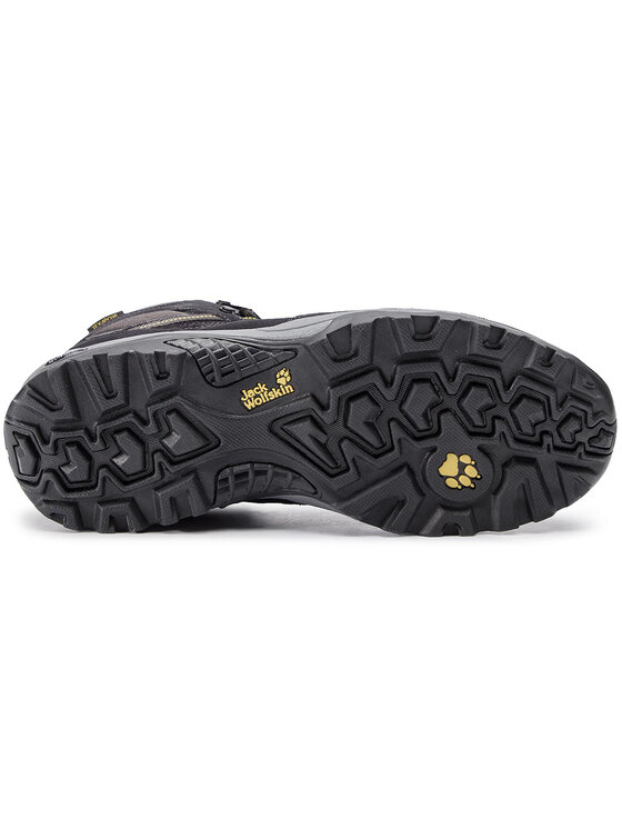 Jack Wolfskin Turistiniai batai Jack Wolfskin Vojo Hike 2 Texapore Mid 4032371 Pilka