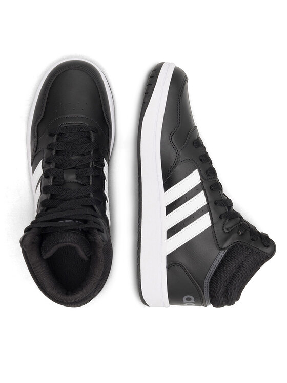 adidas Sneakersy adidas HOOPS MID 3.0 K GW0402 Čierna