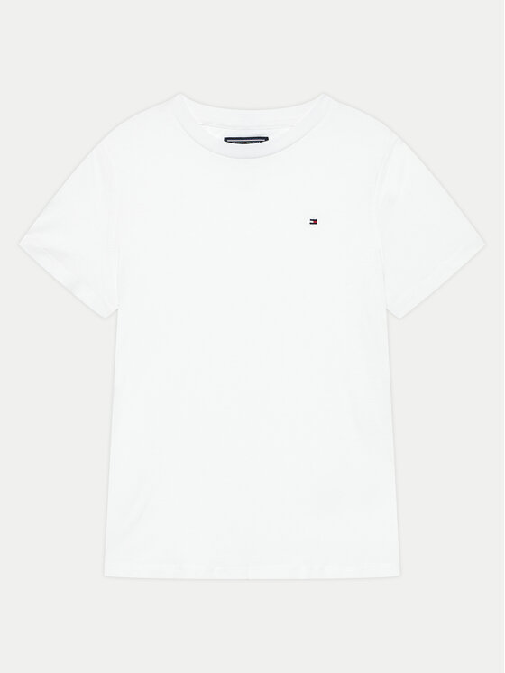 Tommy Hilfiger Tommy Hilfiger Majica KB0KB04140 D Bela Regular Fit