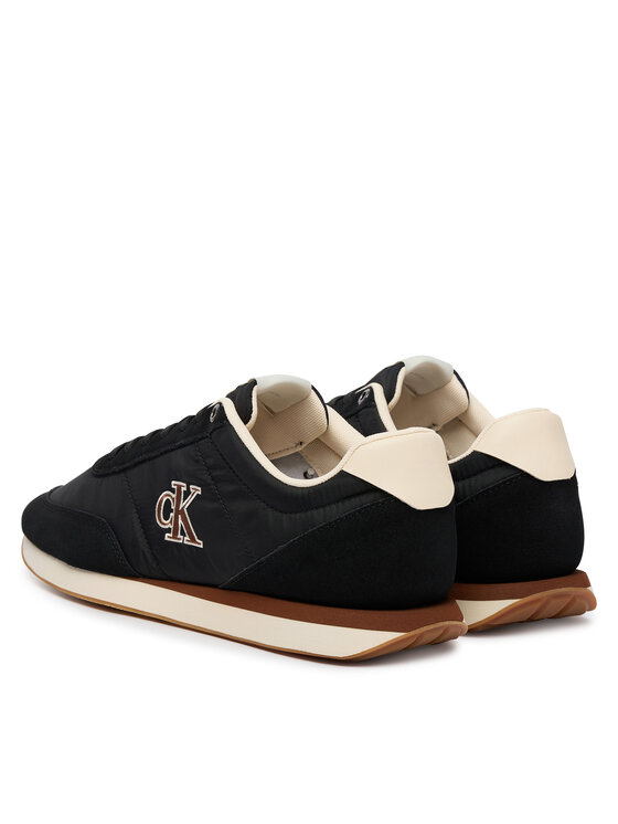 Calvin Klein Jeans Sneakers Calvin Klein Jeans Retro Runner Ess Mix Mat YM0YM01361 Nero