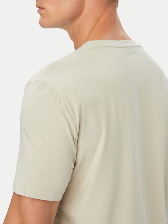 BOSS BOSS Camiseta Network Flag 50566853 Beis Regular Fit