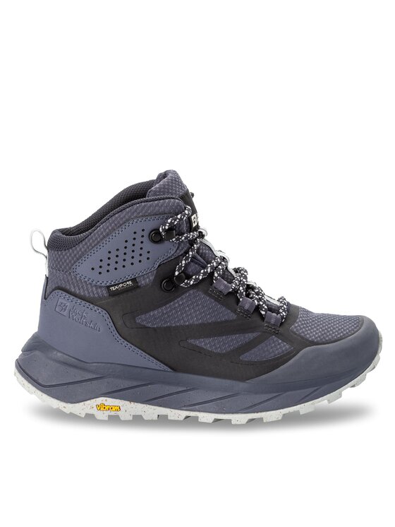 Jack Wolfskin Трекінгові черевики Jack Wolfskin Terraventure Texapore Mid W 4049991 Сірий