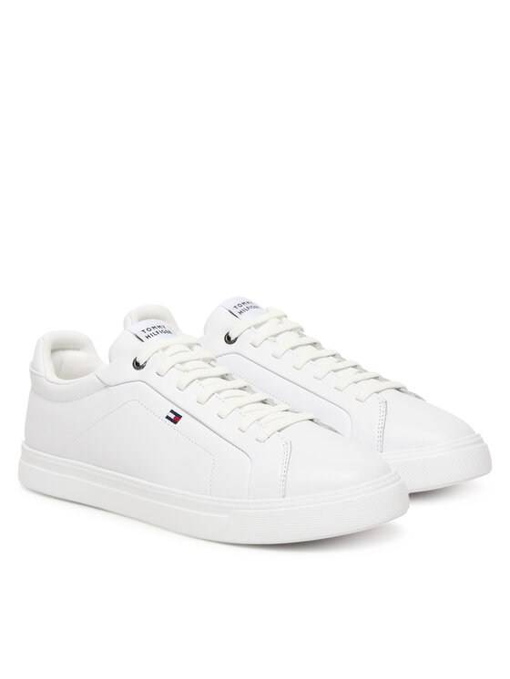 Tommy Hilfiger Сникърси Tommy Hilfiger Icon Court Light Ess FM0FM05678 Бял