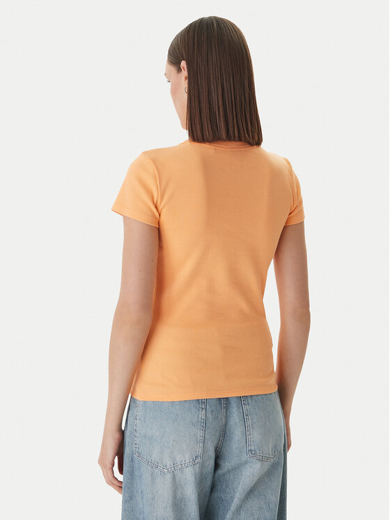 HUGO HUGO Camiseta Easy 50523924 Naranja Slim Fit