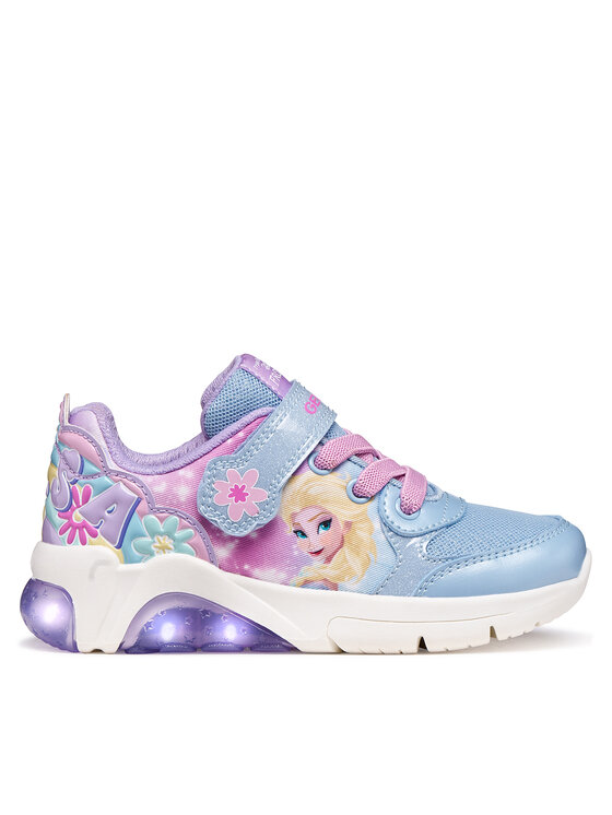 Geox Sneakersy Geox J Fadinlight Girl J65M4C 0AN02 C8RM4 S Modrá
