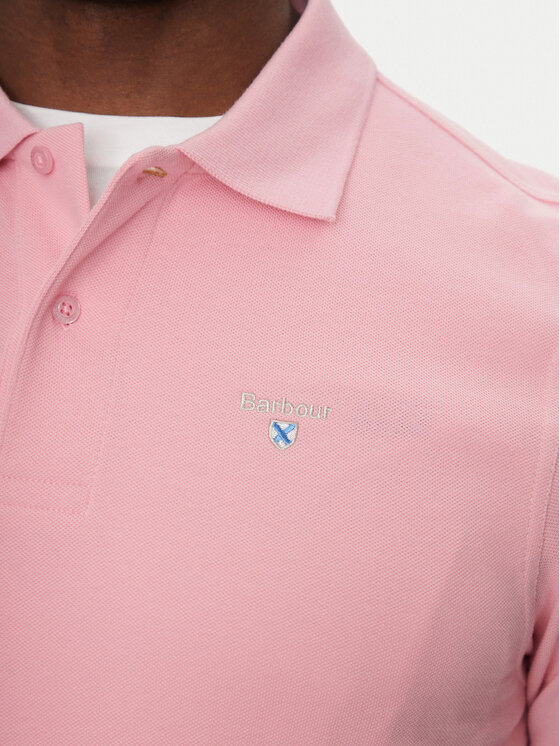 Barbour Barbour Поло Original Sport MML0358PI51 Рожевий Tailored Fit