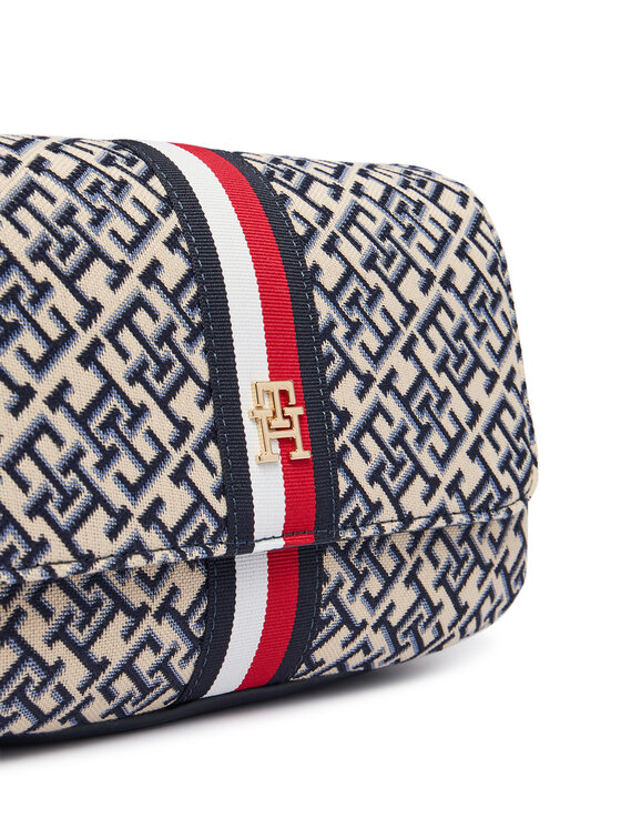 Tommy Hilfiger Borsetta Tommy Hilfiger Th Jacquard Ess Crossover AW0AW19066 Blu