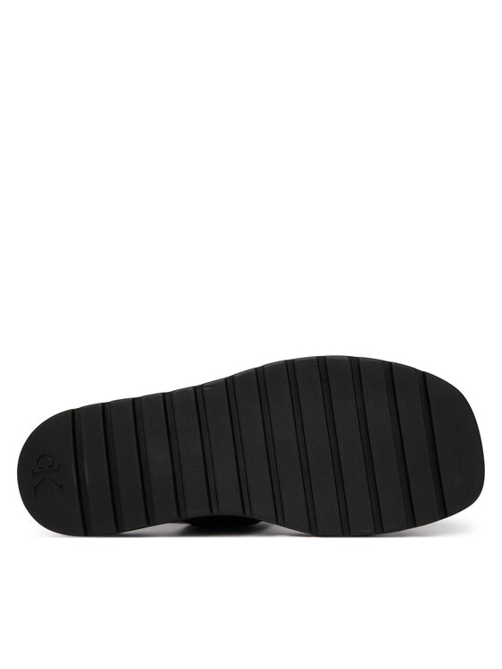 Calvin Klein Sandały Calvin Klein Sq Molded Sandal Webb HW0HW02872 Czarny