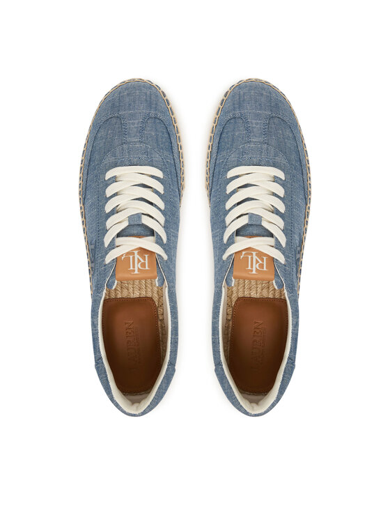 LAUREN RALPH LAUREN Espadryle LAUREN RALPH LAUREN 802P10497001 Niebieski