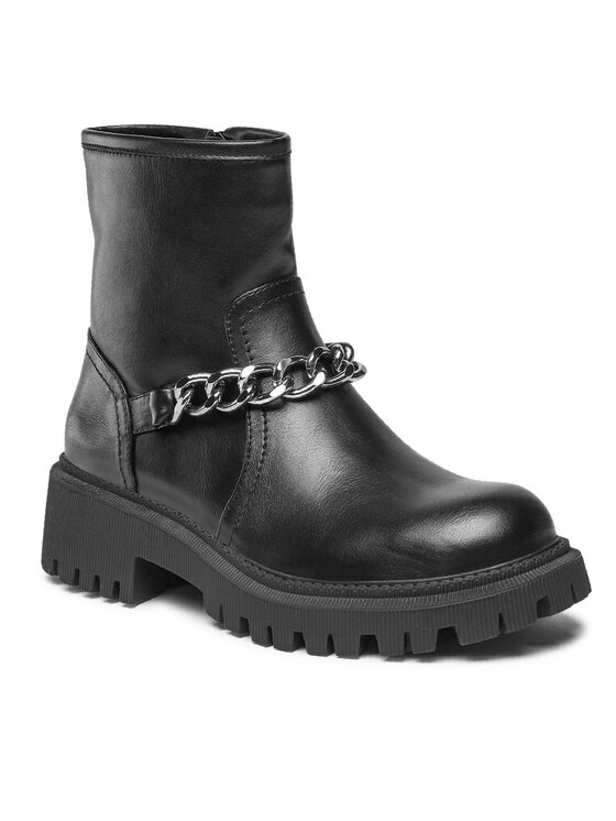 DeeZee Bokacsizma DeeZee H13073A-4 Fekete
