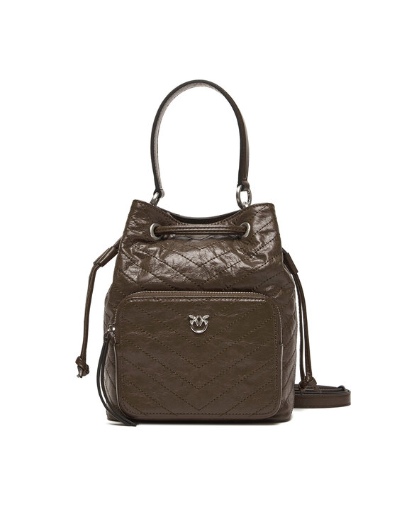 PINKO Сумка PINKO Cargo Bucket Al 25-26 PLTT 105112 A2JC Коричневий