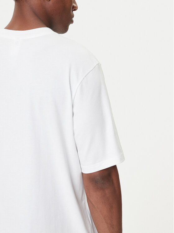 adidas adidas Футболка Leo JV7570 Білий Oversize